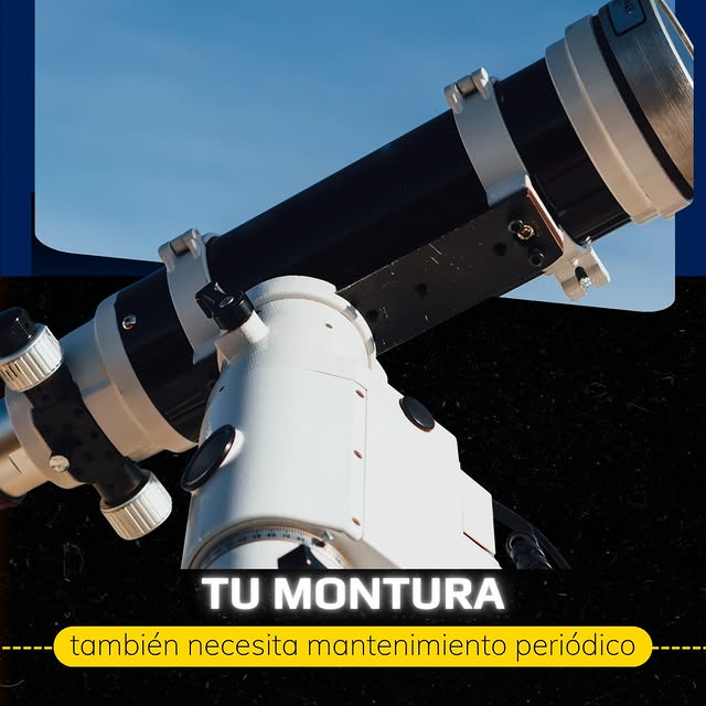 Telescopio en primer plano